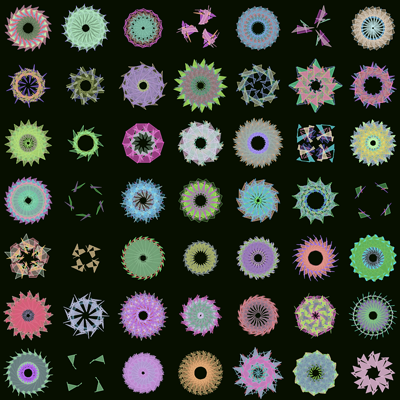 nxn_spinning_polygons by Coding Beauty (Hujaza)